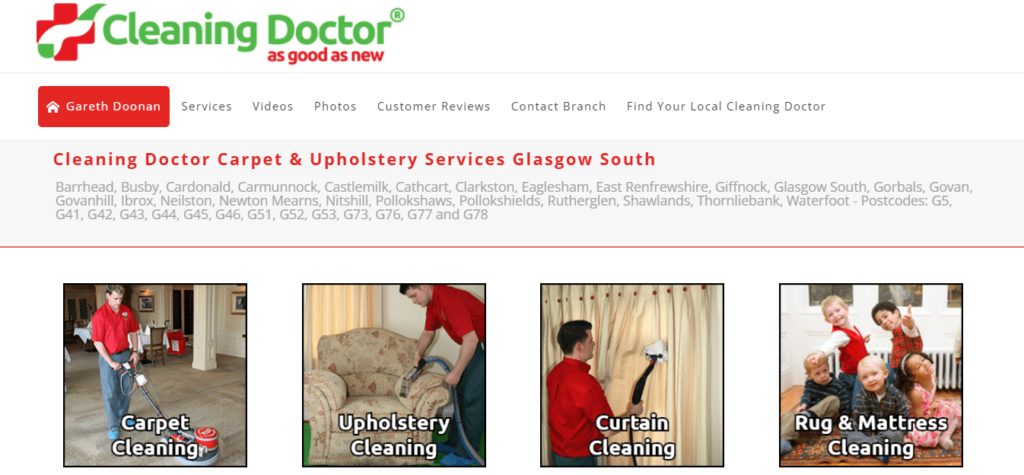 Cleaning Doctor Homepage