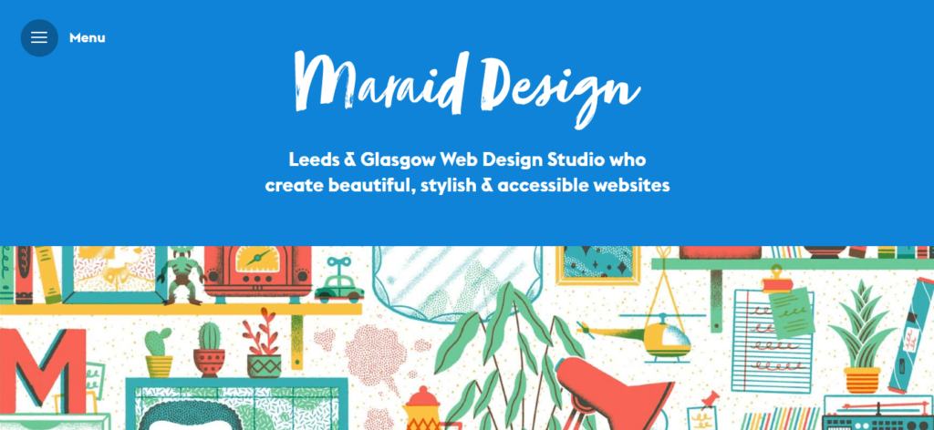 Maraid Design Homepage