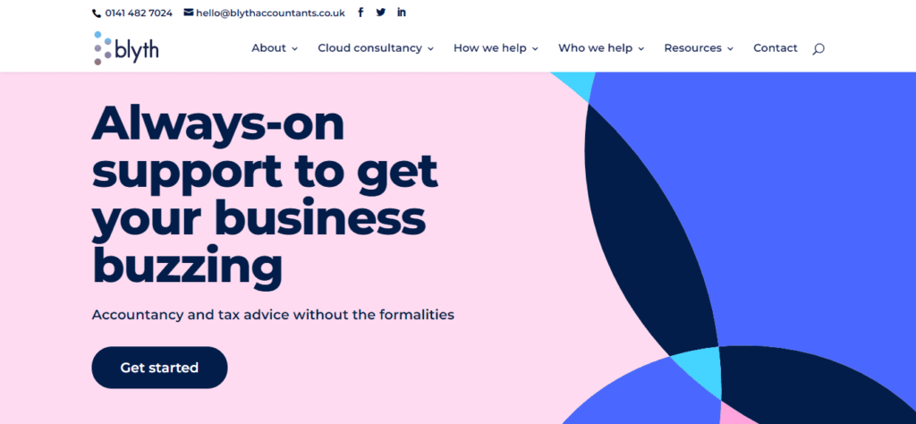 Blyth Accountants Homepage