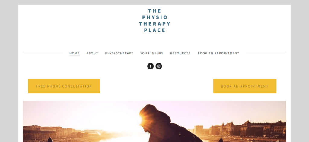 The Physiotherapy Place Homepage