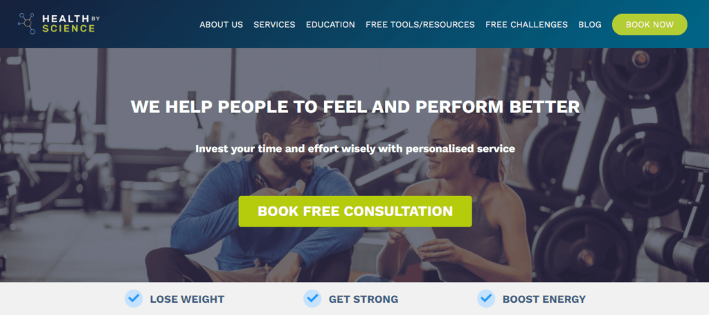 Jamie – Health Homepage