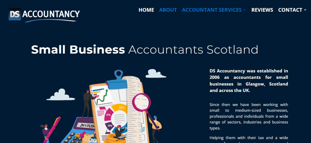 DS Accountancy Homepage