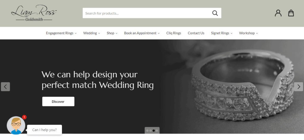 Jewellery By Liam Ross Homepage