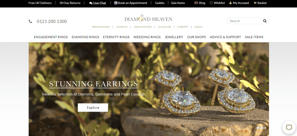Diamond Heaven Glasgow Homepage