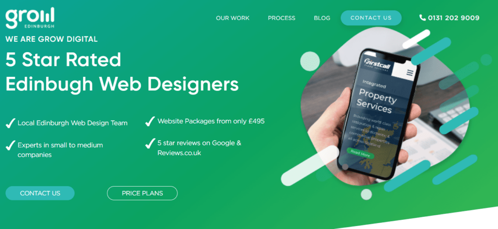 Grow Digital Homepage