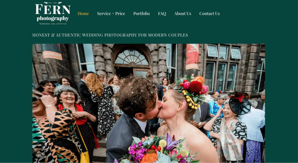 Fern Photography Homepage