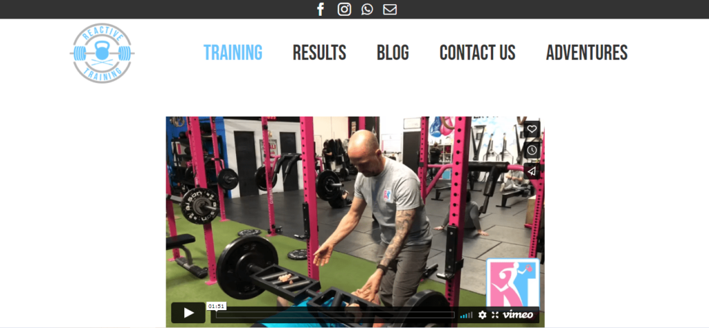 Reactive Training Homepage