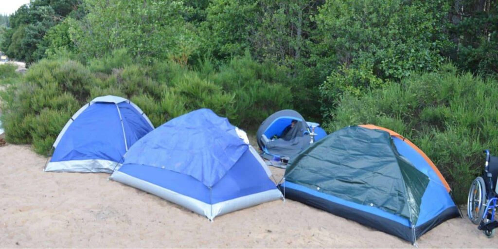Can you wild camp at Loch Morlich