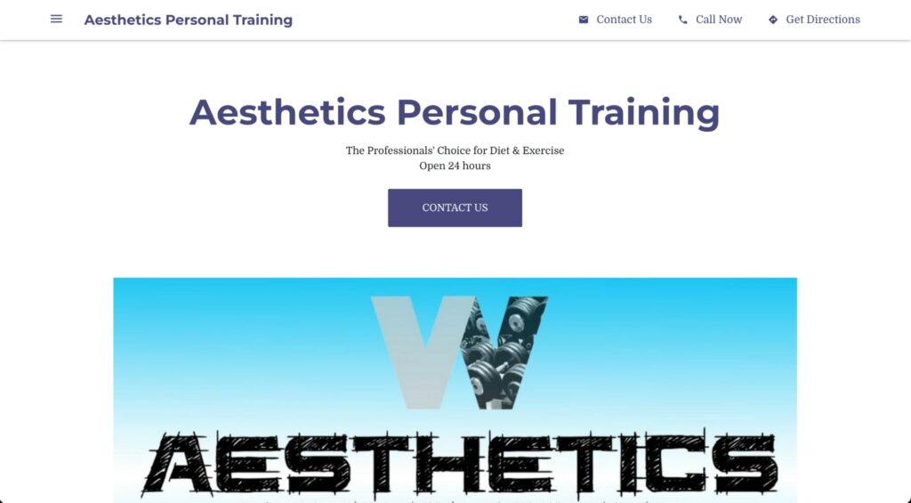 Aesthetics Personal Training