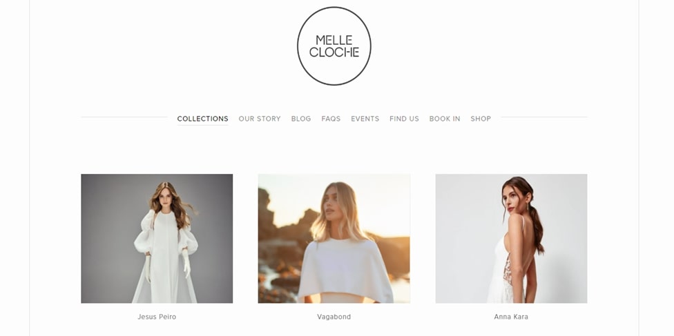 Melle Cloche Homepage