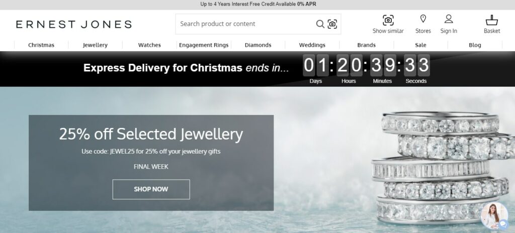 Ernest jones hotsell valuation days