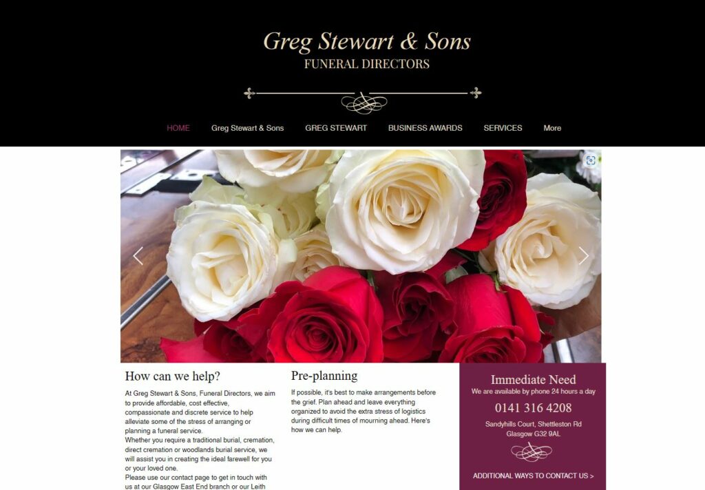Greg Stewart and Sons' Homepage