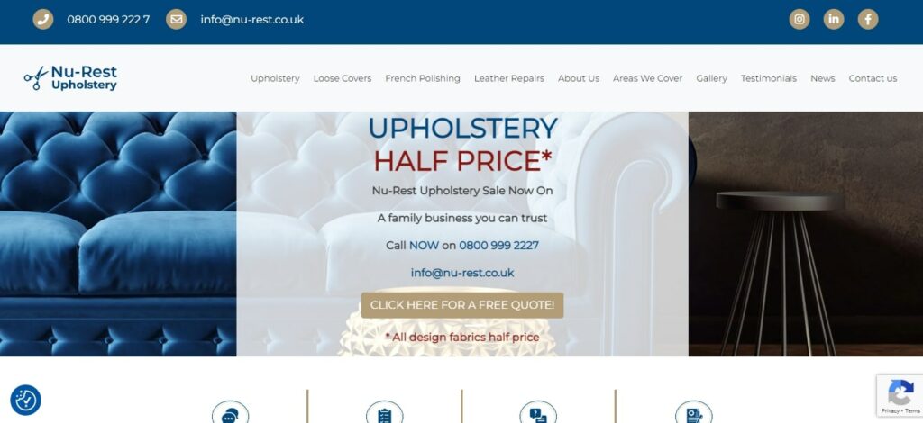 Nu-Rest Upholstery's Homepage