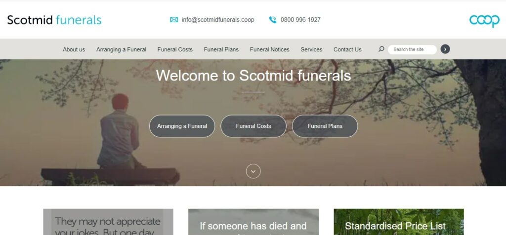 Scotmid Funerals' Homepage