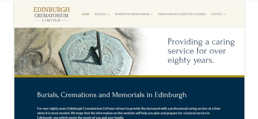 Seafield Crematorium's Homepage