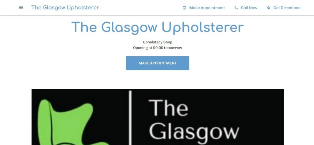 The Glasgow Upholsterer's Homepage