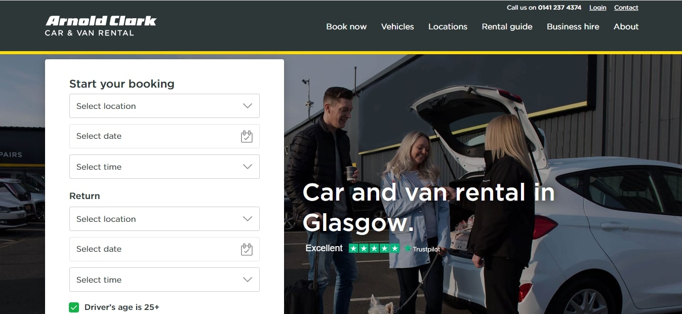 Top 7 Van Rentals in Glasgow [2026]