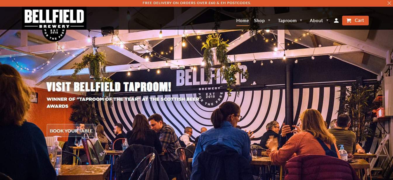 Bellfield Brewery's Homepage