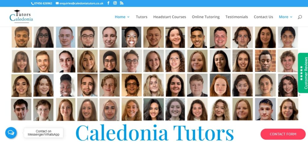 Caledonia Tutors' Homepage
