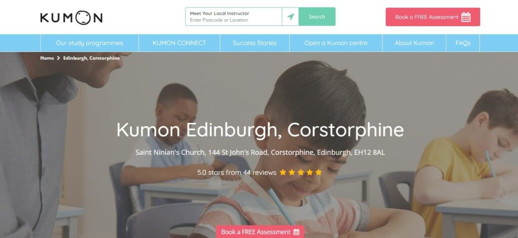 Kumon's Homepage
