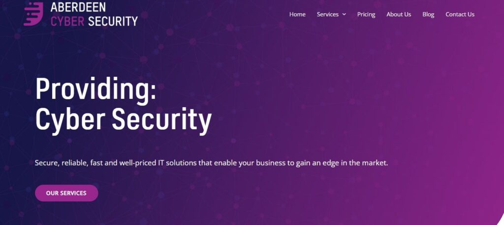 Aberdeen Cyber Security's Homepage