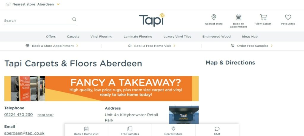 Tapi Carpets & Floors' Homepage