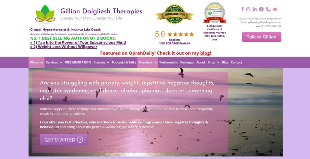 gillian dalgliesh homepage