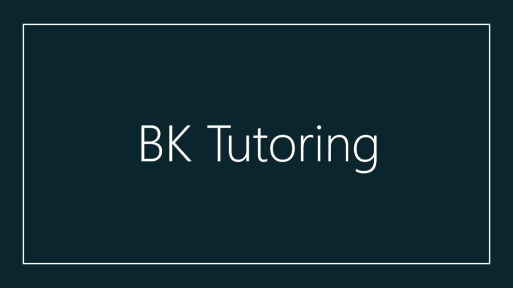bk-tutoring