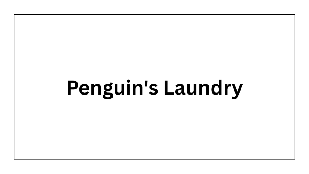 penguin-s-laundry