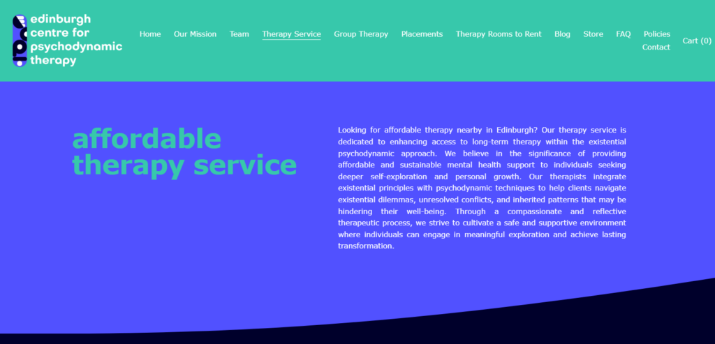 edinburgh centre psychodynamic therapy homepage