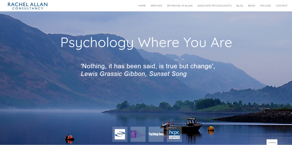rachel allan consultancy homepage